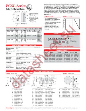 FCSL90R010FER datasheet  