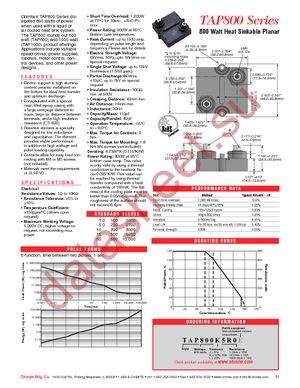 TAP800K680E datasheet  