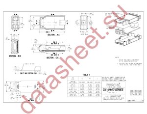 CNS-0407-000-K datasheet  