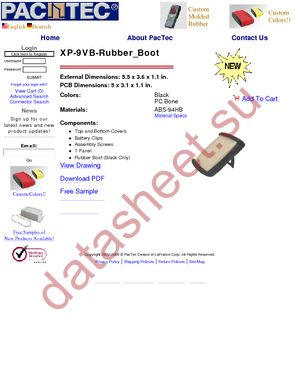 XP-9VB-039-K datasheet  