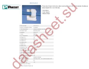 ACC19-A-C datasheet  