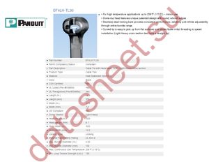 BT4LH-TL30 datasheet  