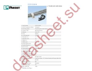 CCS12-S8-M datasheet  