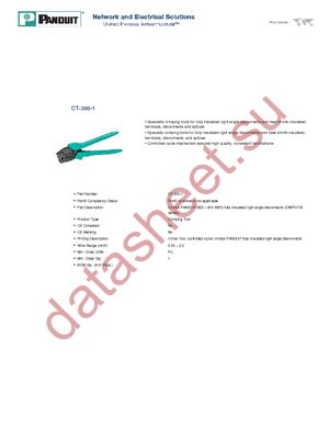 CT-300-1 datasheet  