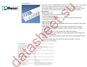 G4X4WH6-A datasheet  