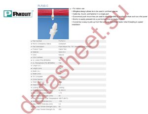 PLP2S-C datasheet  