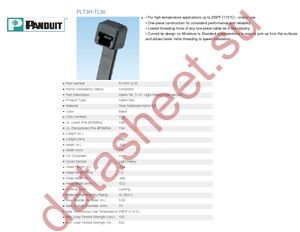 PLT3H-TL30 datasheet  