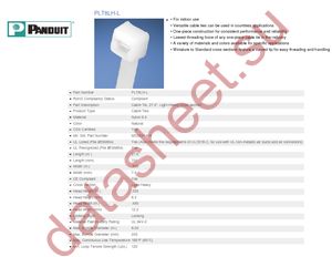 PLT8LH-L datasheet  