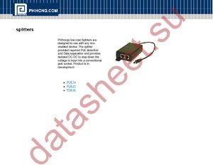 POE21-120 datasheet  