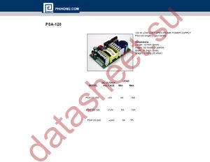 PSA120-120R datasheet  
