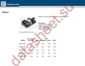 PSA4534 datasheet  