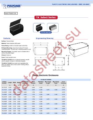 TS-2420F datasheet  