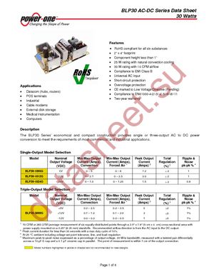 BLP30-1024G datasheet  