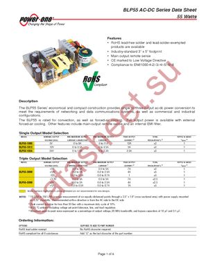 BLP55-3300G datasheet  