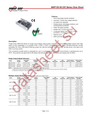 MAP130-4010 datasheet  