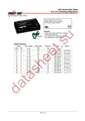 PSC248-7IR datasheet  