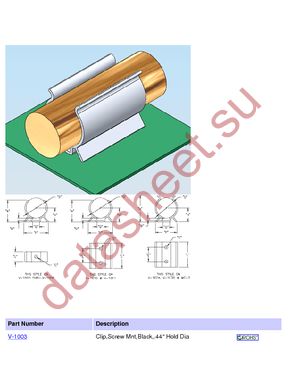 V-1003 datasheet  