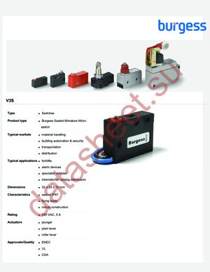 V3SY1-UL datasheet  