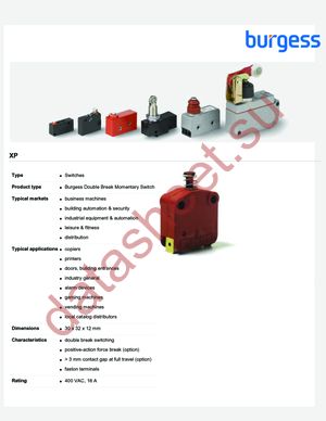 XP52-E1-Z11 datasheet  