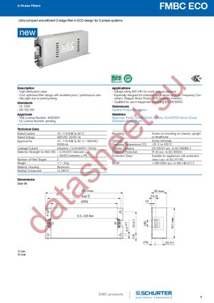 FMBC-0996-8000 datasheet  