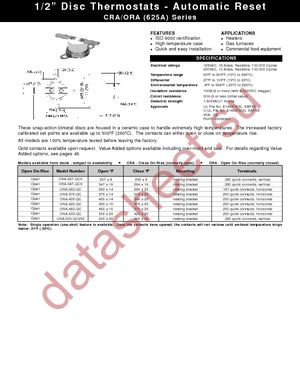 ORA-450-QC datasheet  
