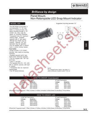 5001-2466 datasheet  