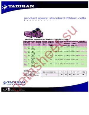 TLH-5930S datasheet  