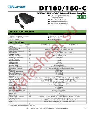 DT36PW180P datasheet  