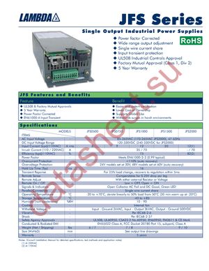 JFS-1000-48 datasheet  