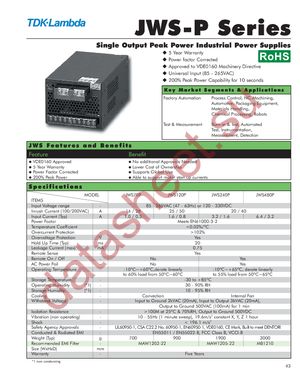 JWS120P-48 datasheet  