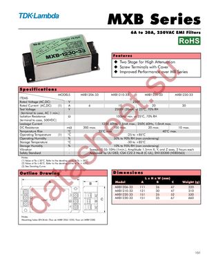 MXB-1230-33 datasheet  