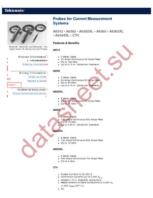 CT4 datasheet  