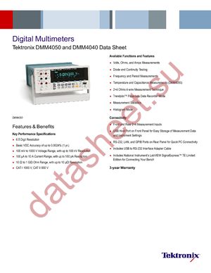 DMM4040 datasheet  