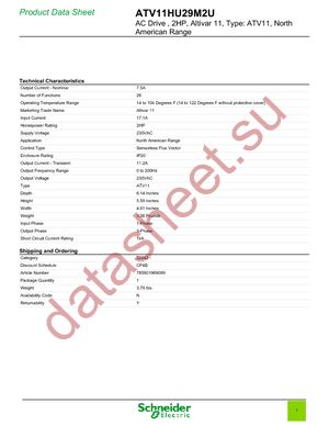 ATV11HU29M2U datasheet  