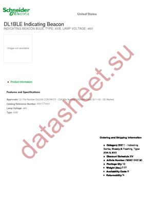 DL1BLE datasheet  