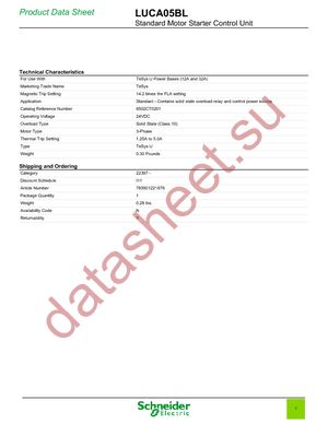 LC1D09F7 datasheet  