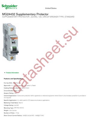 MG24432 datasheet  