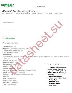 MG24445 datasheet  