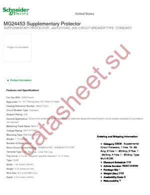 MG24453 datasheet  