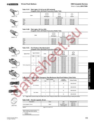 XB6AV5BB datasheet  