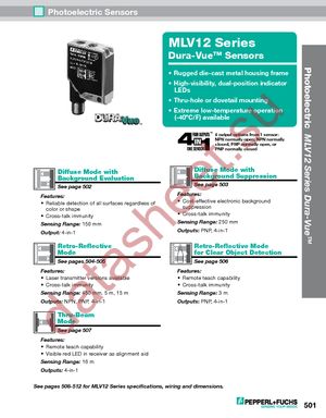 XS108BLNAM12 datasheet  