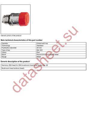 ZB4BS14 datasheet  